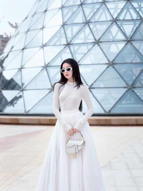 LOULA F2 TOP - ÁO REN DÀI TAY DUYÊN  DÁNG VÀ THANH LỊCH