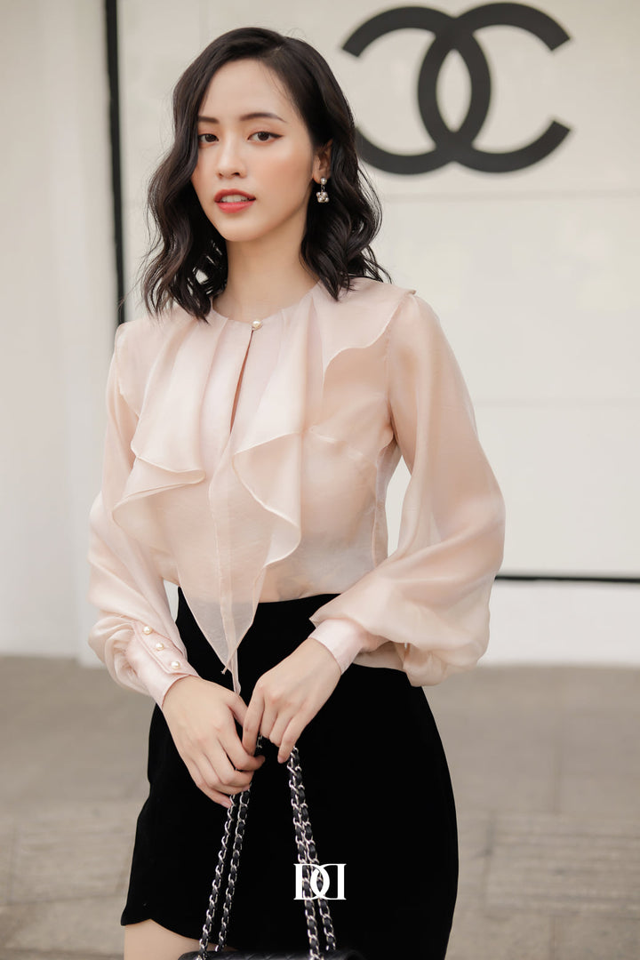 darlingdiva.vn Velvet Skirt ( Black )