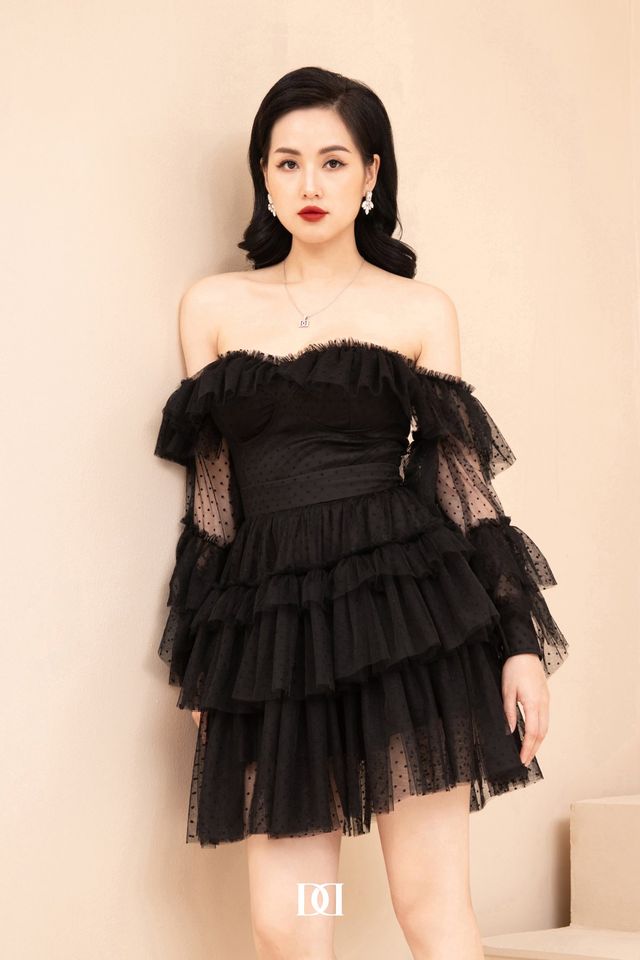 darlingdiva.vn Ranza Dress ( Black )