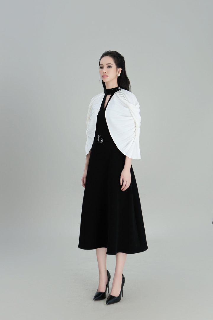 DARLING DIVA Đầm Quý Cô Sang Trọng, Quý Phái Với Thiết Kế Hai Bên Tay Ấn Tượng Ziya Dress