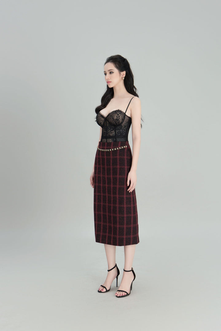 DARLING DIVA Áo Coset Ren Quyến Rũ Fidelia Coset